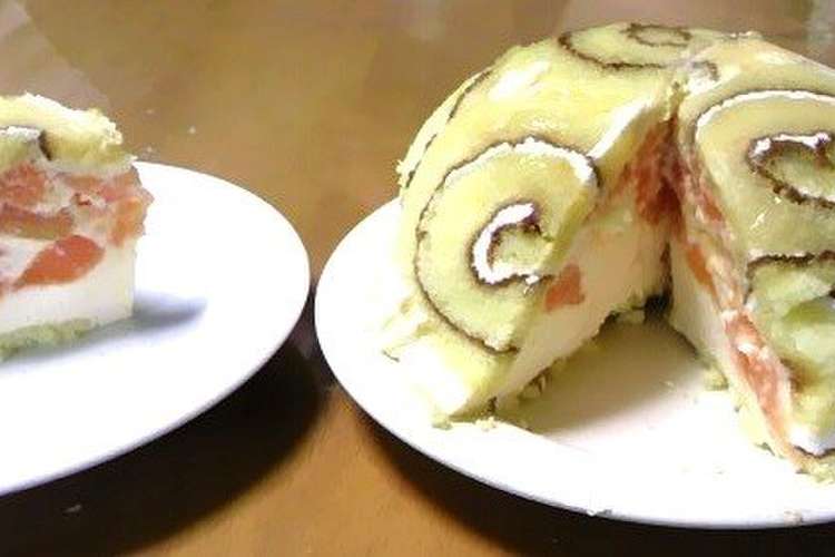 改 メロンババロアのドームケーキ レシピ 作り方 By Jiji クックパッド