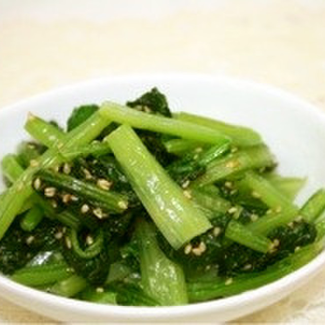 小松菜のナムル レシピ 作り方 By なな クックパッド 簡単おいしいみんなのレシピが361万品