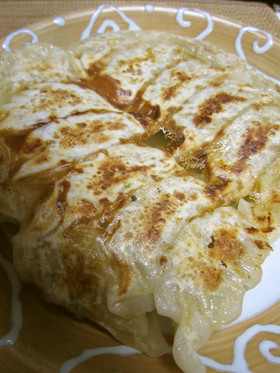 平日食べる我が家の肉餃子
