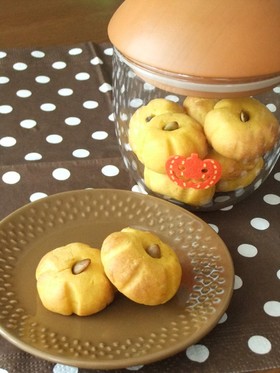 簡単。ハロウィンかぼちゃソフトクッキー