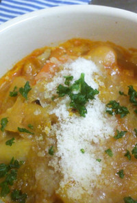 お豆とお野菜のスープ～リボッリータ・・・
