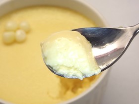 甘ぁ~いトウモロコシで「コーンプリン」