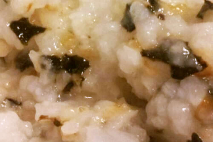 離乳食後期 お粥を美味しく のり弁風 レシピ 作り方 By ふなこ55 クックパッド 簡単おいしいみんなのレシピが360万品
