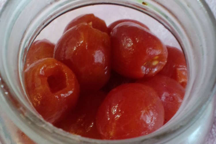 トマト嫌いが食べる トマトのはちみつ漬け レシピ 作り方 By 恋 恋 恋 クックパッド 簡単おいしいみんなのレシピが353万品