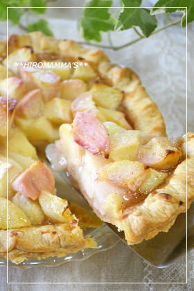 フレッシュピーチエンジェルパイのレシピ