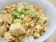 【50円レシピ】冷やし麻婆丼の写真