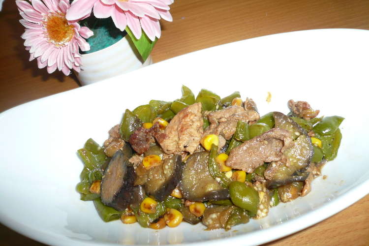 豚肉 なすとピーマンうまうまっ 味噌炒め レシピ 作り方 By Rinクック クックパッド