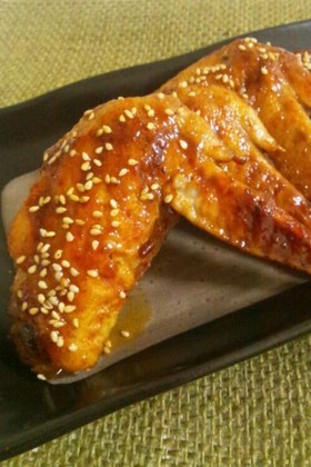 居酒屋メニュー♪手羽先のピリ辛照り焼き