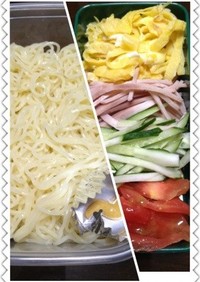 夏>>冷麺弁当