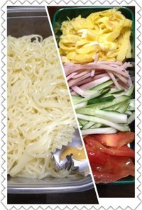 夏>>冷麺弁当