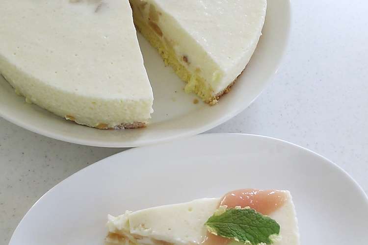 生クリーム不使用 桃のヨーグルトケーキ レシピ 作り方 By 北のデビル クックパッド 簡単おいしいみんなのレシピが349万品
