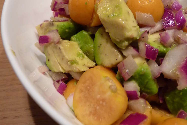 ちょいスパイシーなアボカドほおずきサラダ レシピ 作り方 By ベジノエ クックパッド 簡単おいしいみんなのレシピが361万品