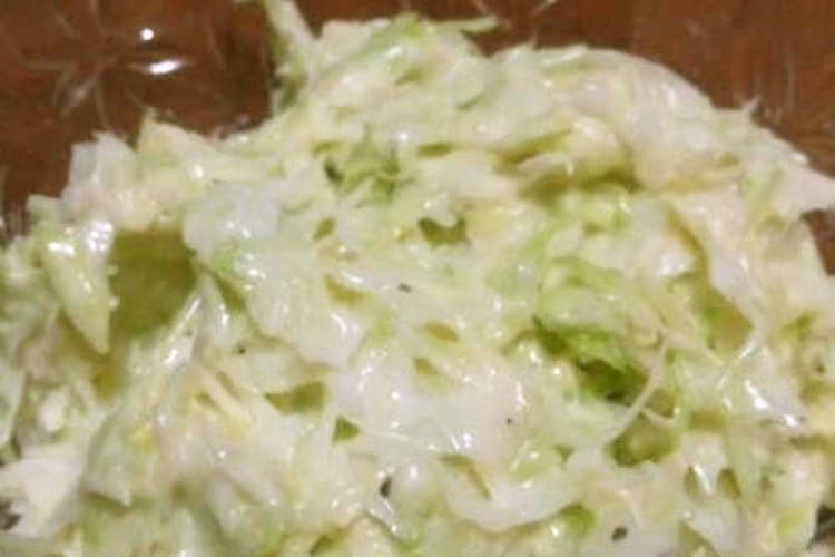 カット野菜でコールスローサラダ レシピ 作り方 By はしやすめ1号 クックパッド
