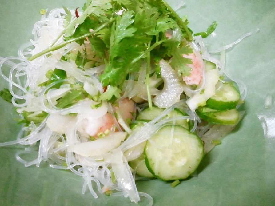 タイ風春雨サラダの画像