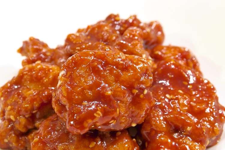 やみつき旨甘辛 ヤンニョムチキン レシピ 作り方 By Riko クックパッド 簡単おいしいみんなのレシピが360万品