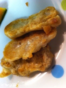 離乳食10ヶ月♡手づかみ納豆おやき