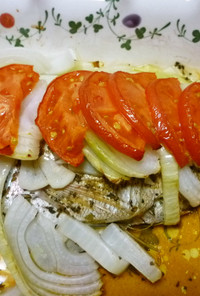 白身魚のオーブン焼き