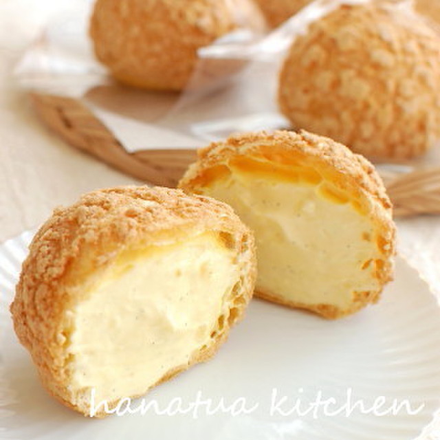 サクサクまんまるクッキーシュー レシピ 作り方 By Flan クックパッド
