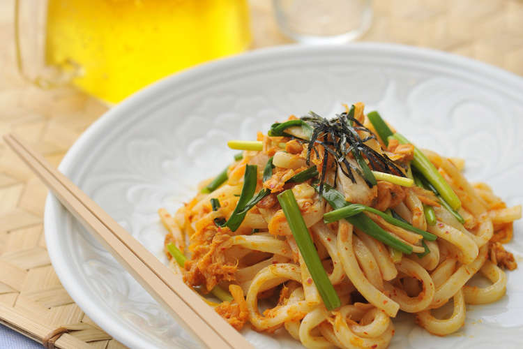 簡単 バター好きのツナキムチうどん レシピ 作り方 By ラーマ クックパッド 簡単おいしいみんなのレシピが360万品