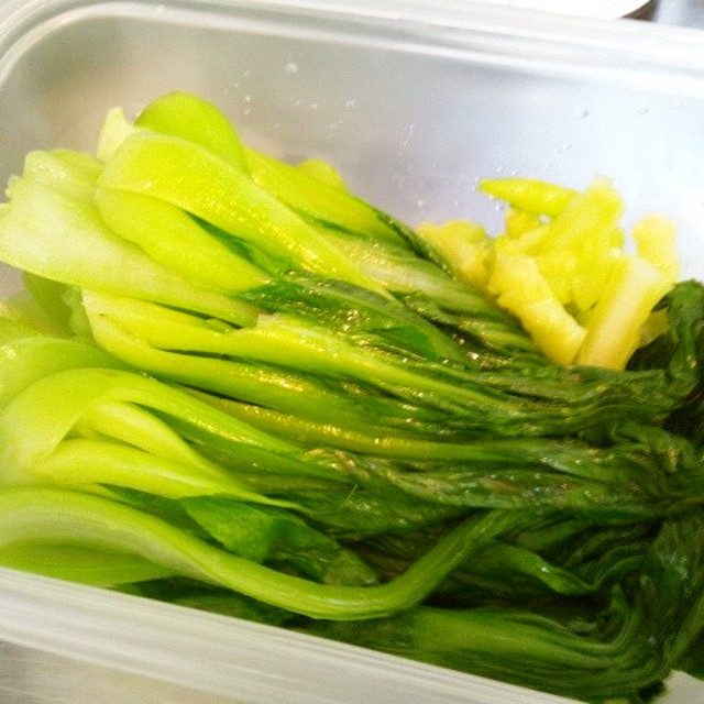 付け合せに最高 冷たいチンゲン菜 レシピ 作り方 By たばご飯 クックパッド 簡単おいしいみんなのレシピが364万品