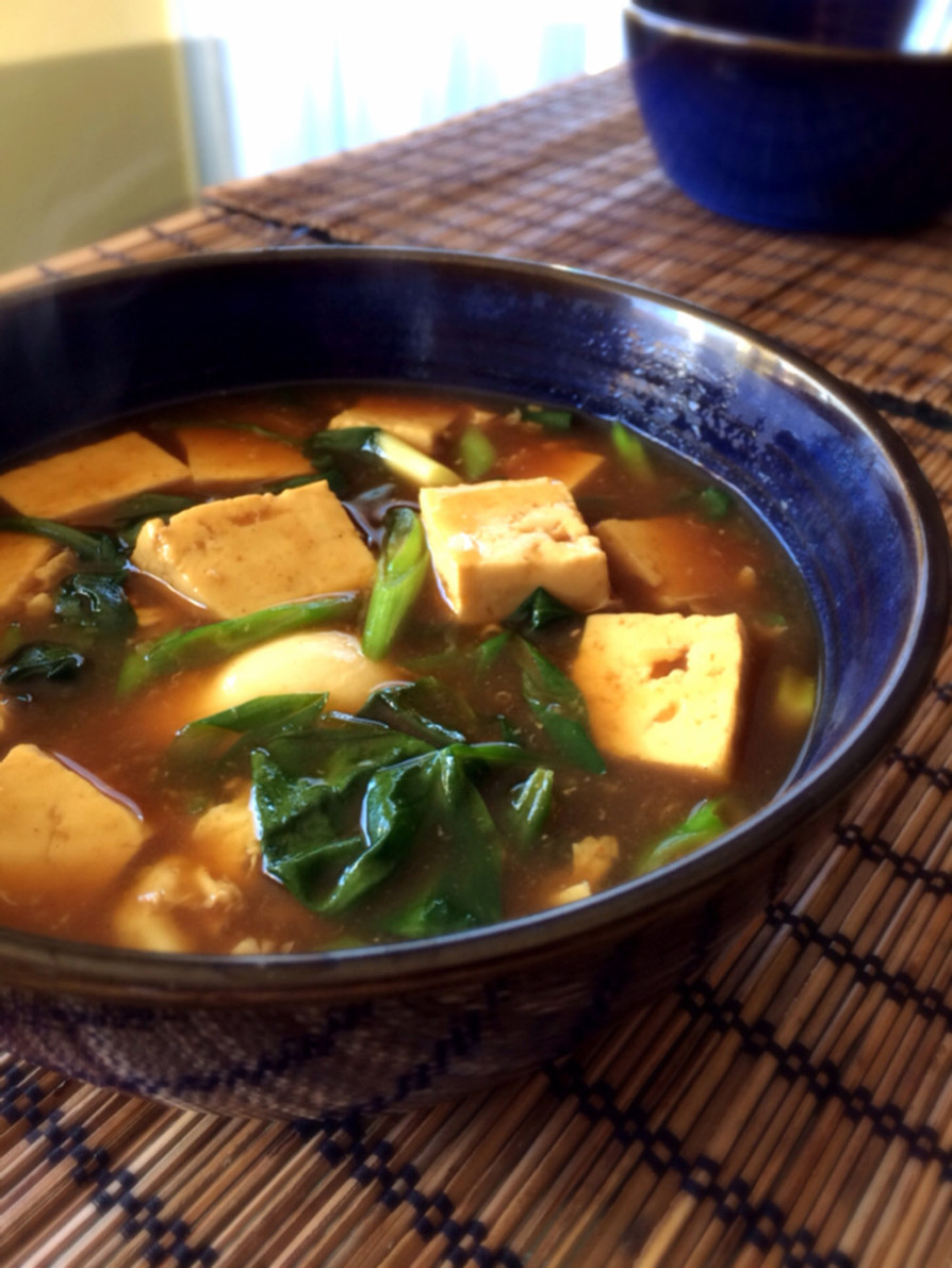 あったまる♡豆腐のカレースープの画像