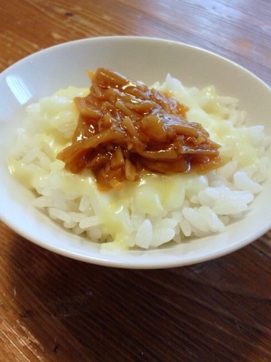 チーズご飯（なめ茸）の写真