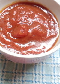 ホールトマトで簡単美味しいトマトソース