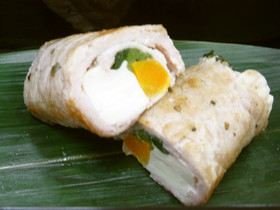 野菜と豆腐の肉巻