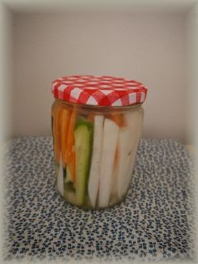 簡単すぎる！野菜が美味しい！ピクルスの写真