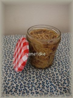 簡単すぎる!手作りなめたけ