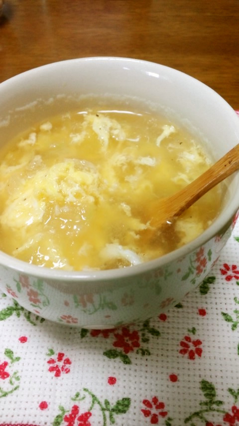 冬瓜と卵のスープの画像