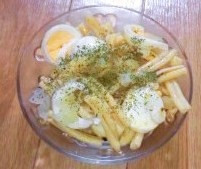 卵とマカロニの１５分サラダ♪の画像
