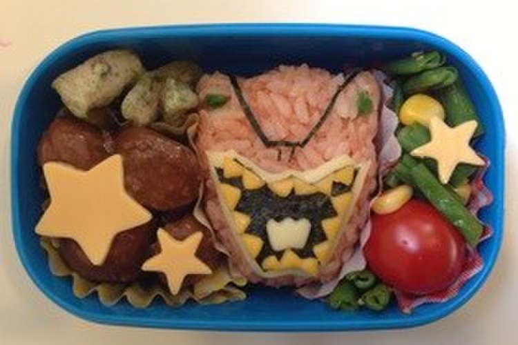 キャラ弁 キョウリュウジャー レシピ 作り方 By Msmab クックパッド 簡単おいしいみんなのレシピが373万品