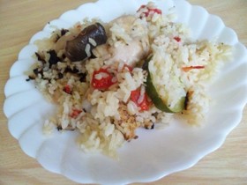 簡単!エビピラフ