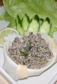 ラープムウ・タイ風豚ひき肉サラダ