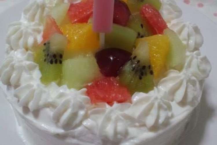 秋生まれの1歳のお誕生日ケーキ レシピ 作り方 By くぎっこりー クックパッド 簡単おいしいみんなのレシピが356万品