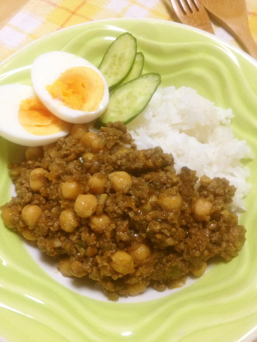 ひよこ豆のカレーレシピ