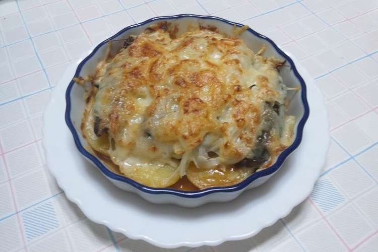 じゃがいもとイワシの缶詰のチーズ焼き レシピ 作り方 By 星屑の海 クックパッド 簡単おいしいみんなのレシピが350万品