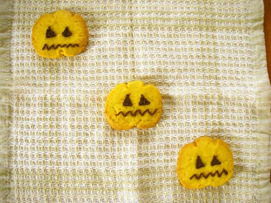 かぼちゃクッキー（ハロウィンクッキー）の画像