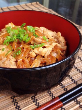 簡単やわらか★豚丼