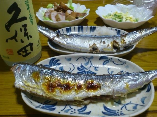秋刀魚の美味しい焼き方の画像