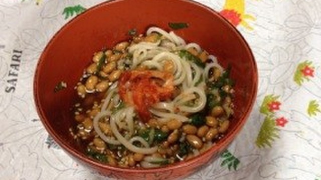 そうめんつゆ シソ納豆あえ レシピ 作り方 By 淡路のコアラ クックパッド 簡単おいしいみんなのレシピが357万品