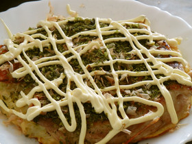 蒸し焼きでふっくら✧ 我が家のお好み焼き