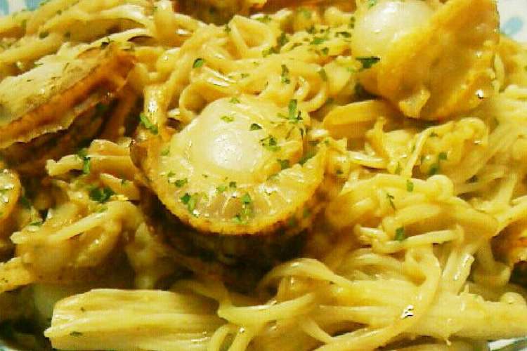 ホタテと榎茸 ガーリックバター炒め レシピ 作り方 By 熊八 クックパッド 簡単おいしいみんなのレシピが360万品