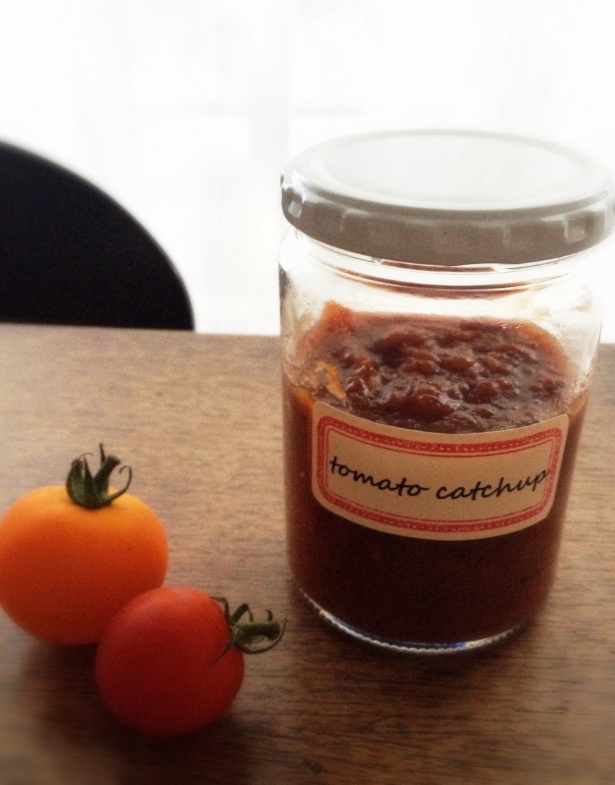 自家製トマトケチャップ　安心調味料の画像