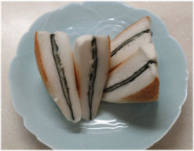 はんぺんの須磨海苔チーズはさみ