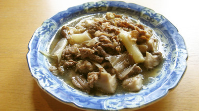 【薬膳レシピ】椎茸と牛肉の煮込みの写真