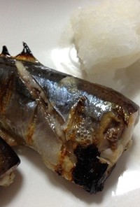 秋刀魚の塩麹漬け焼き