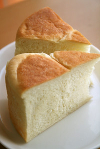 ケーキ型de角食風パン