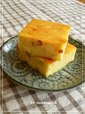しっとり♪さつまいも丸ごと★チーズケーキ